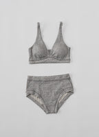 【GIFT SET】杢なめらかブラ・杢なめらかショーツセット