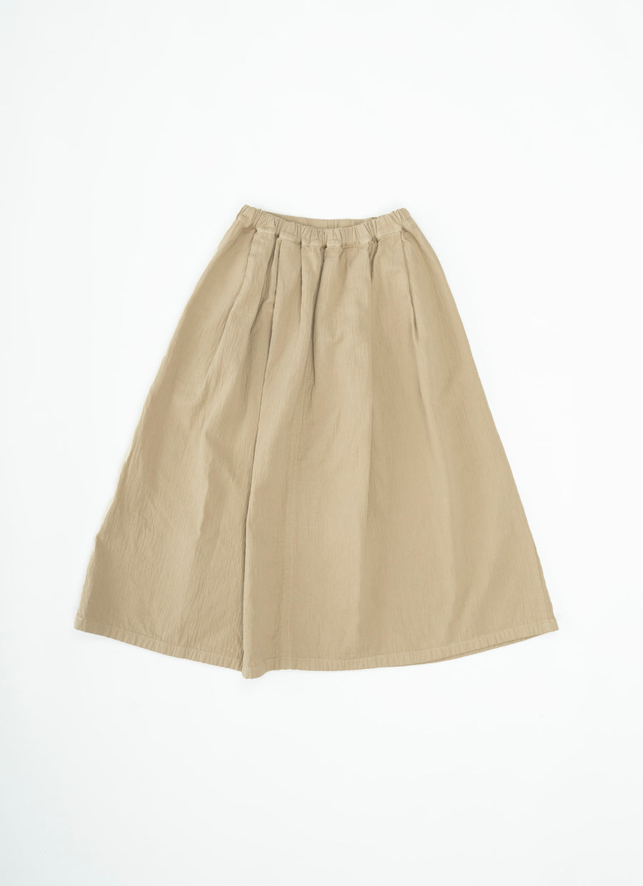 タックギャザーロングスカート