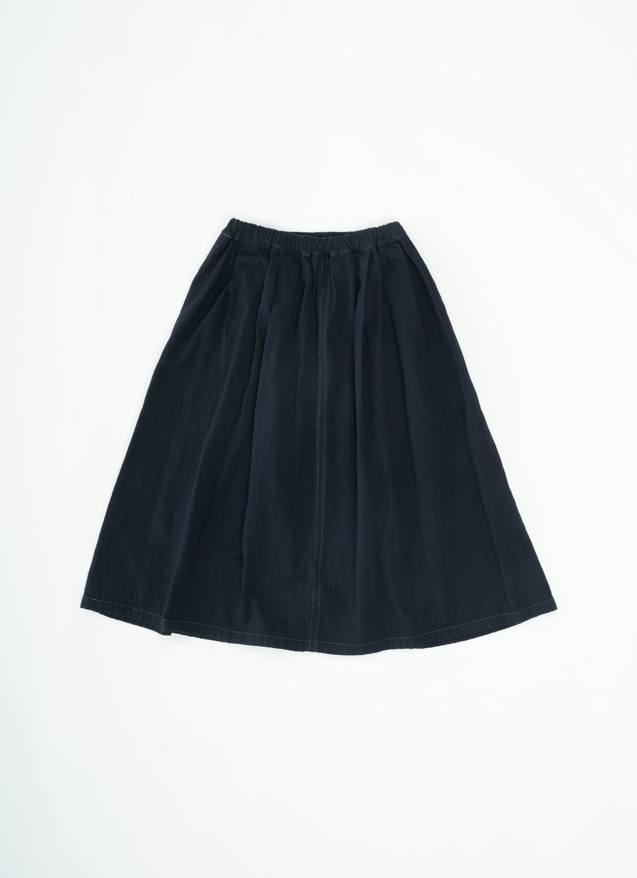 タックギャザーロングスカート