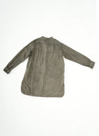 カカオ染めロングシャツ