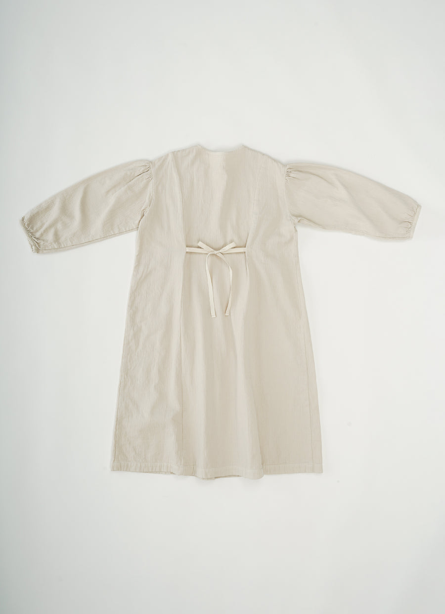 ガーゼプリーツドレス