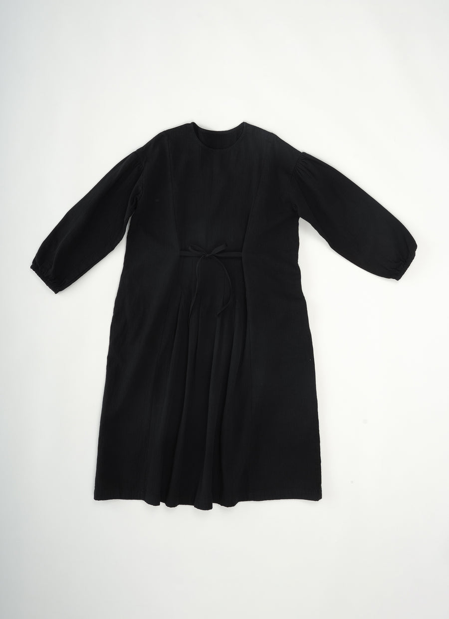 ガーゼプリーツドレス