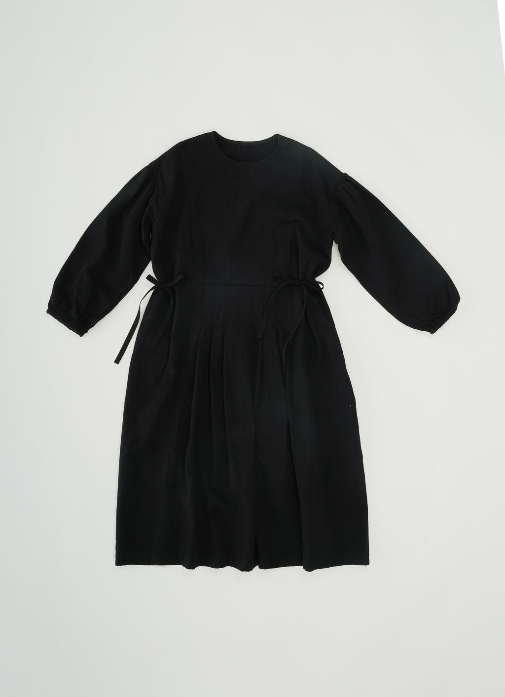 ガーゼプリーツドレス