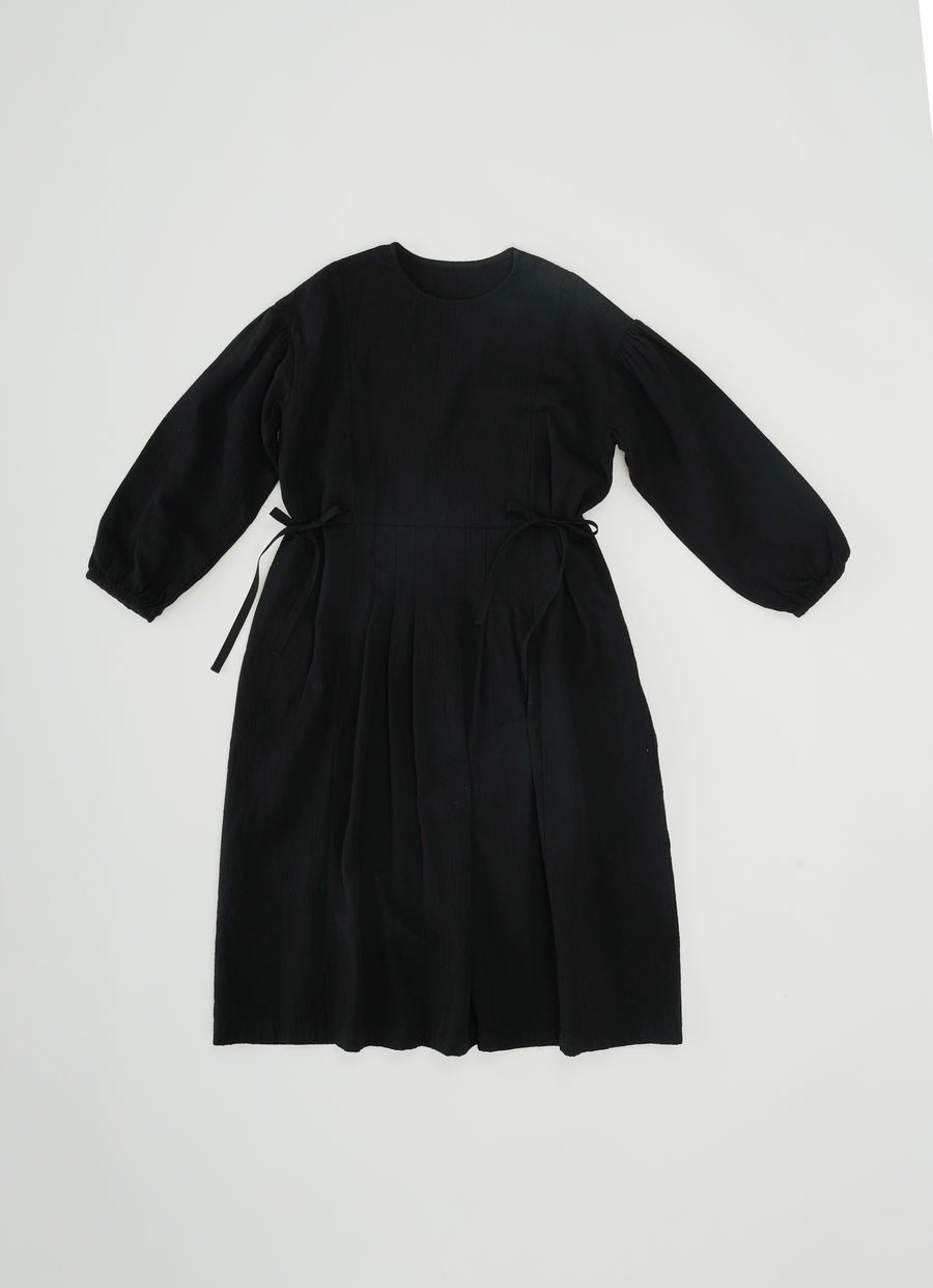 ガーゼプリーツドレス