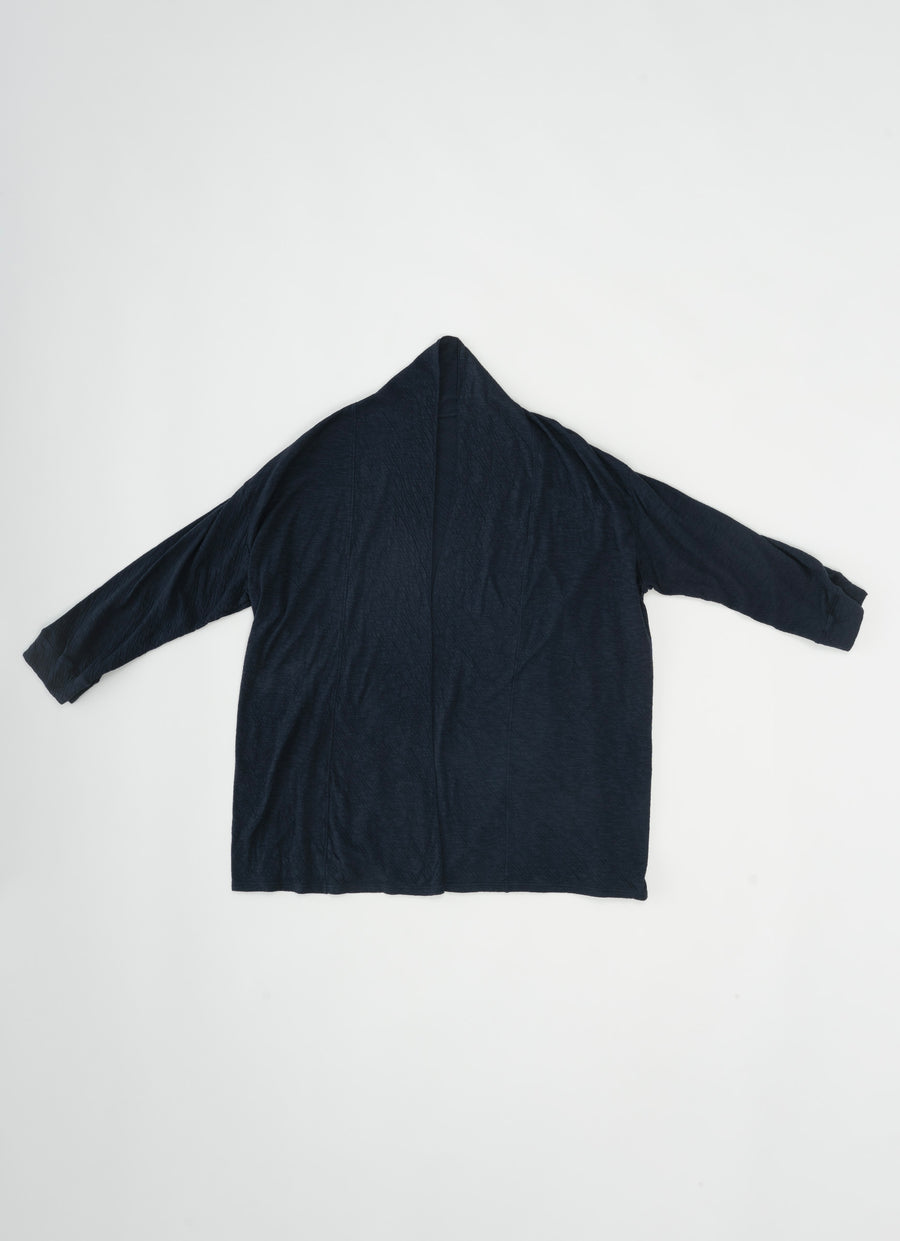 なめらかローブカーディガン