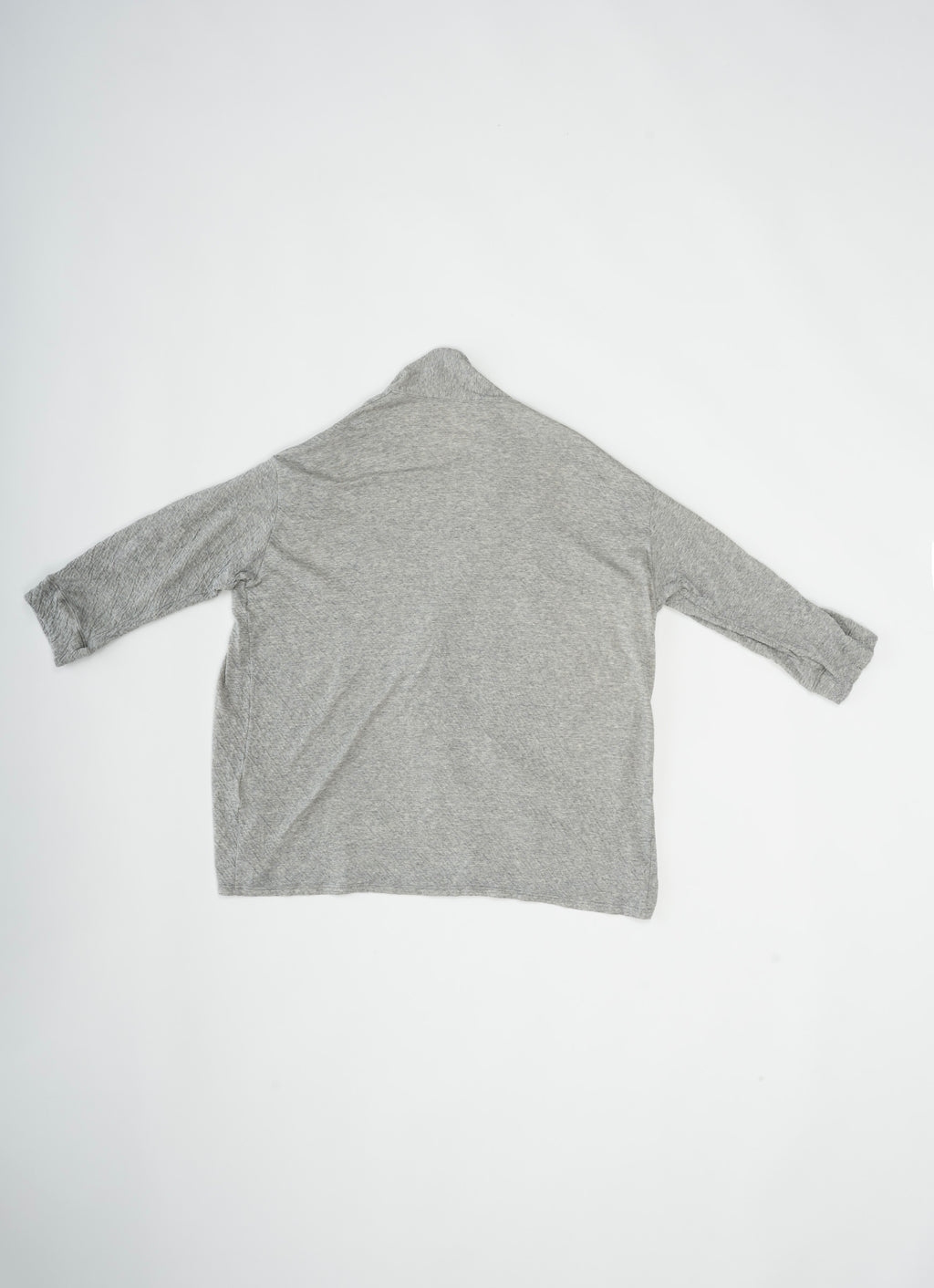 杢なめらかローブカーディガン