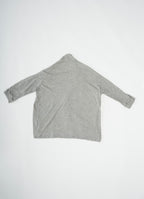 杢なめらかローブカーディガン