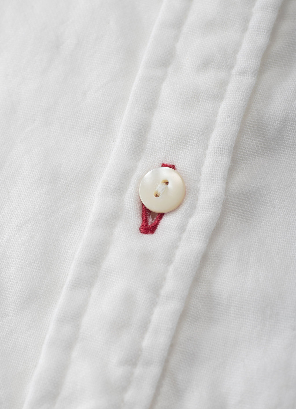 バンドカラーブラウス