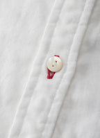 バンドカラーブラウス