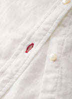 バンドカラーブラウス