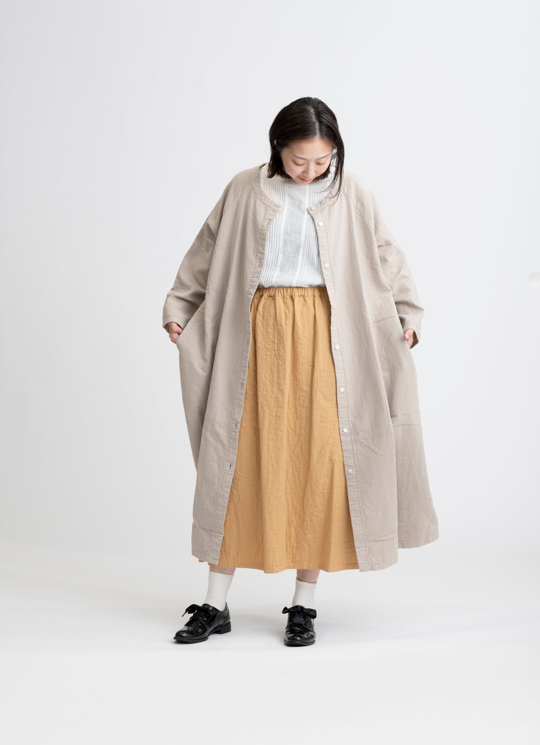 ガーゼフリースカート