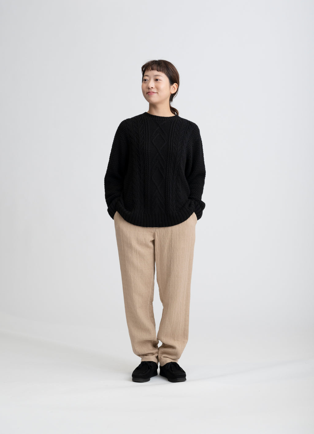 【在庫限り】ジャガードガーゼパンツ