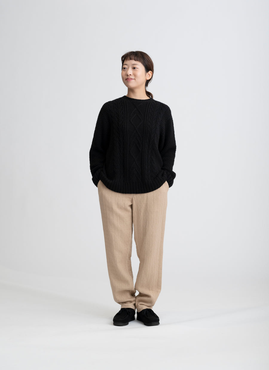 【在庫限り】ジャガードガーゼパンツ