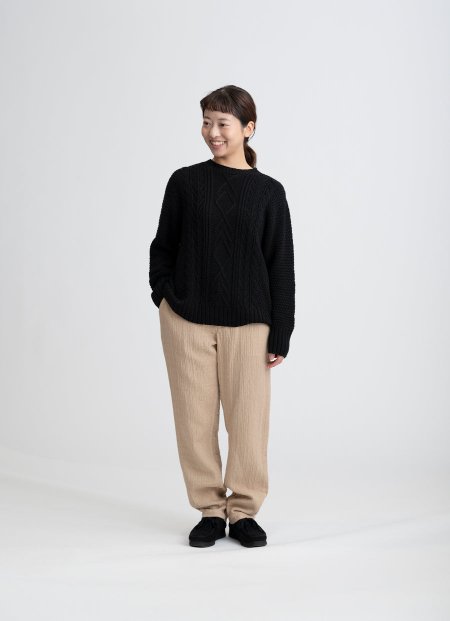 【在庫限り】ジャガードガーゼパンツ