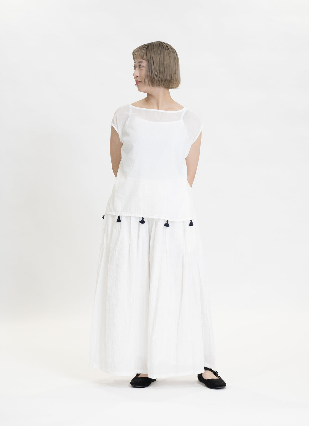 シアーブラウス