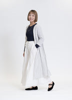 【在庫限り】和紙ガーゼカシュクールドレス