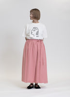 【在庫限り】ガーゼラップスカート