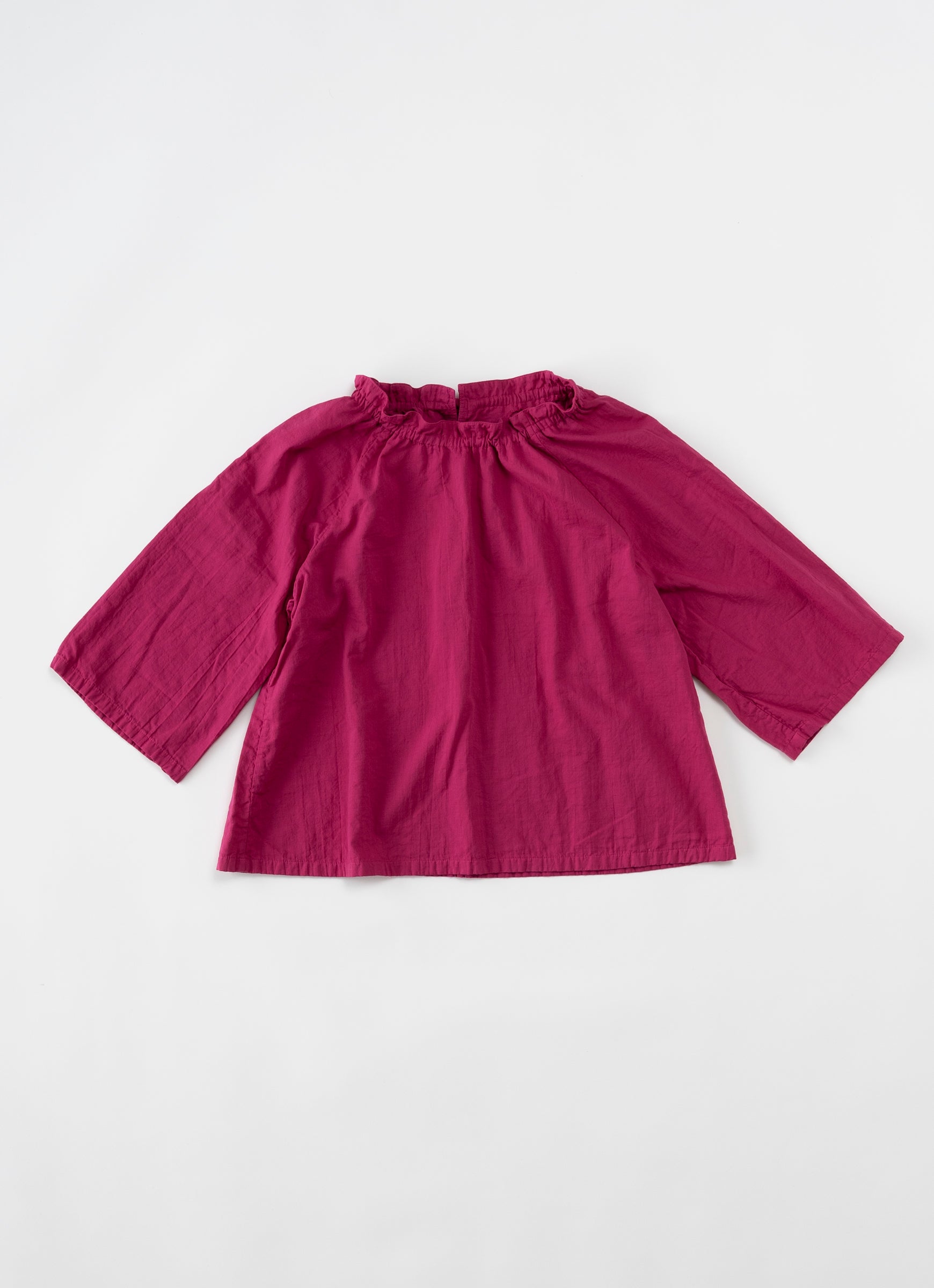 ドローストリングブラウス