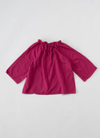 ドローストリングブラウス