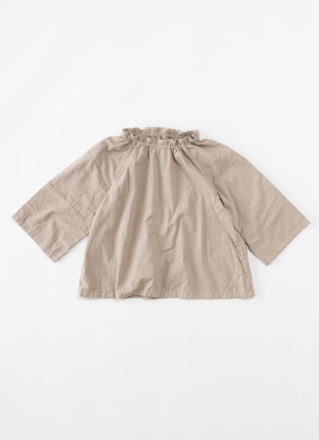 ドローストリングブラウス