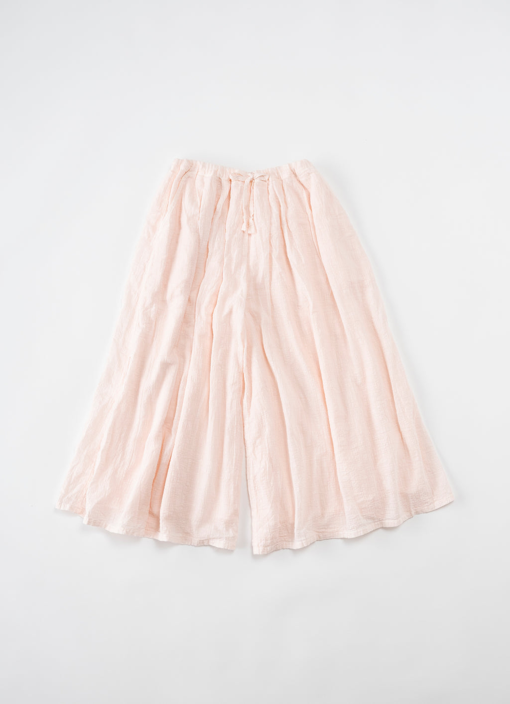 ガーゼギャザーロングパンツ