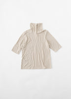 さらさらスムース半袖タートル