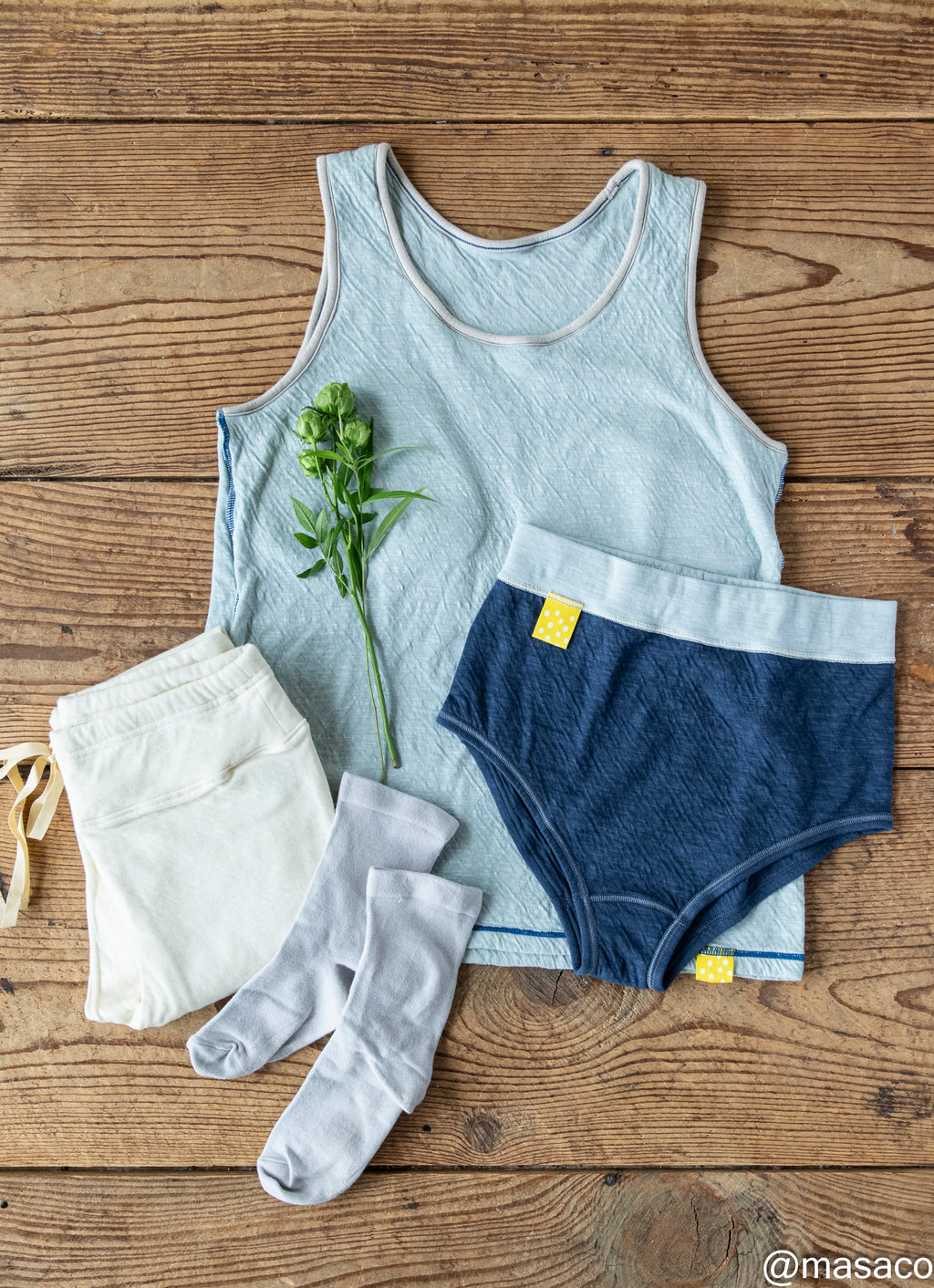 【salvia×aoコラボ】おうちトップス