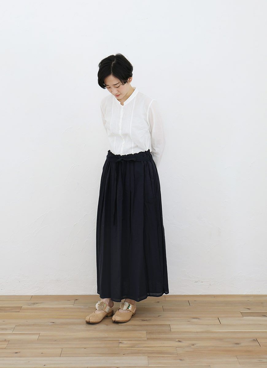 【在庫限り】タックブラウス