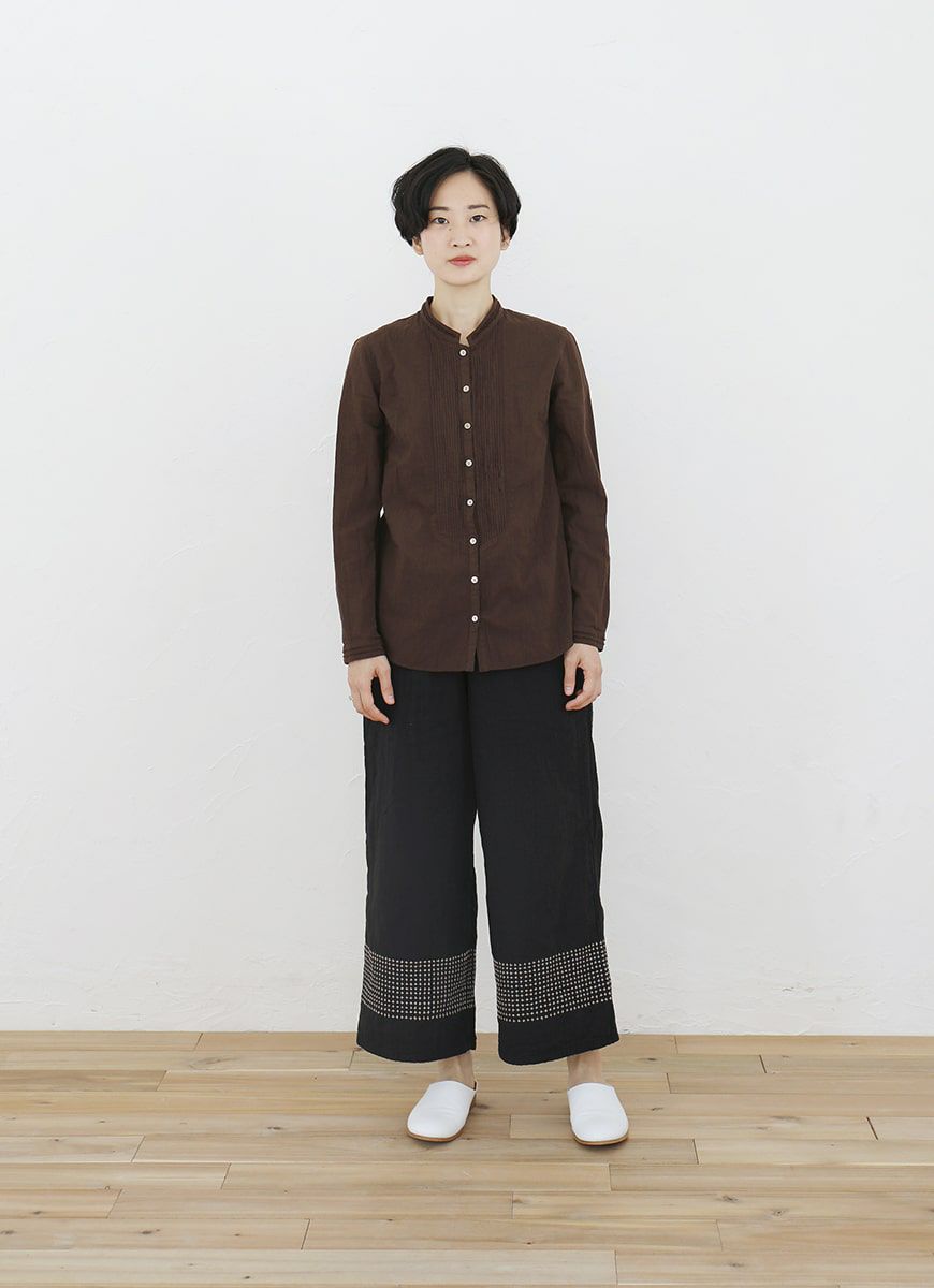 【在庫限り】タックブラウス