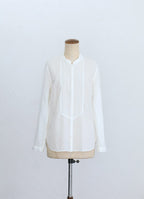 【在庫限り】タックブラウス