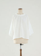 ドローストリングブラウス