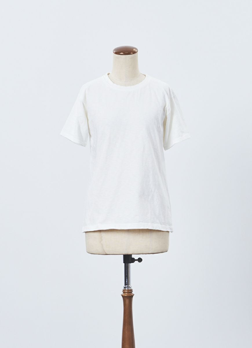 【在庫限り】スラブ天竺ガーゼTシャツ