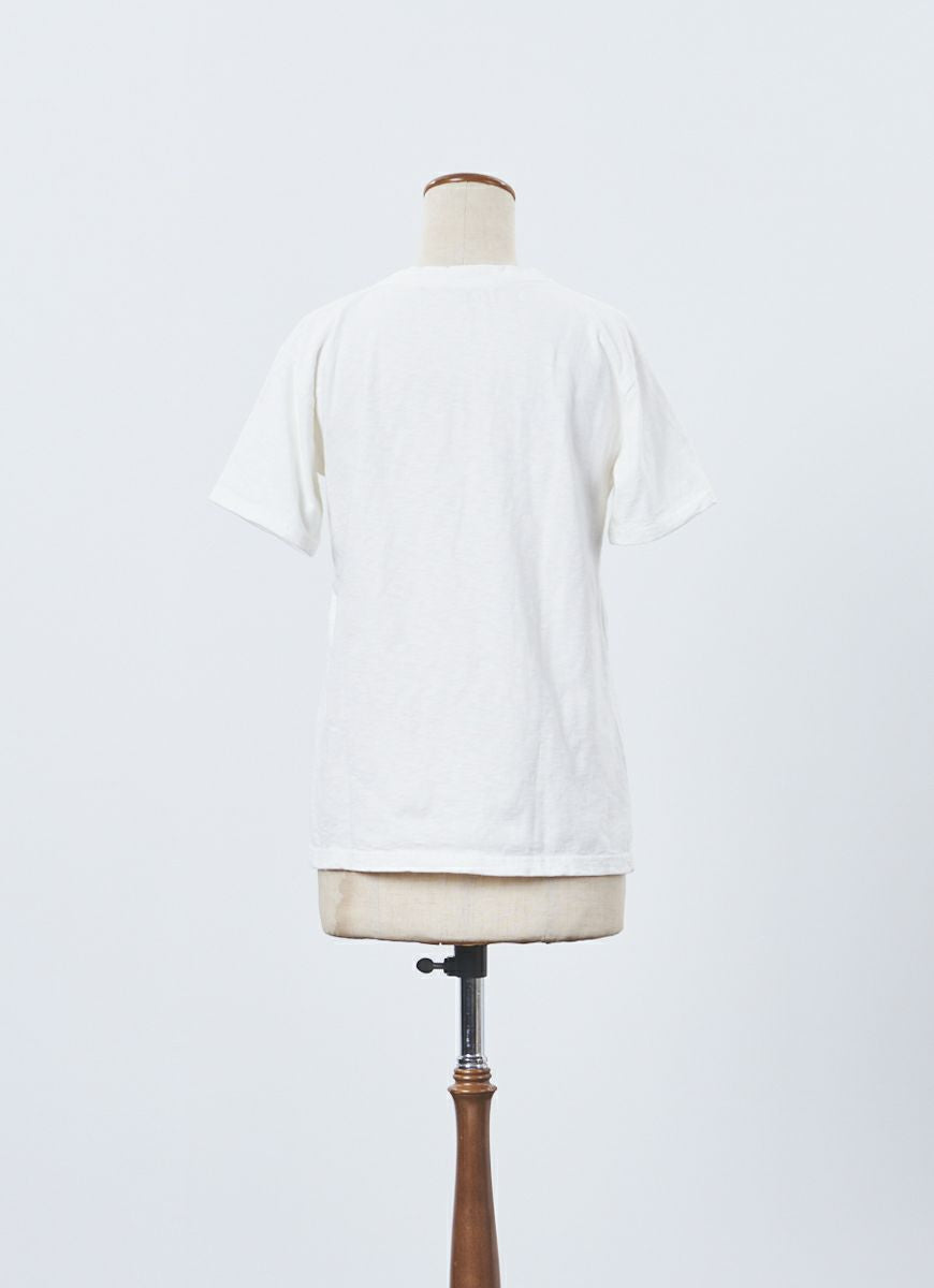 【在庫限り】スラブ天竺ガーゼTシャツ