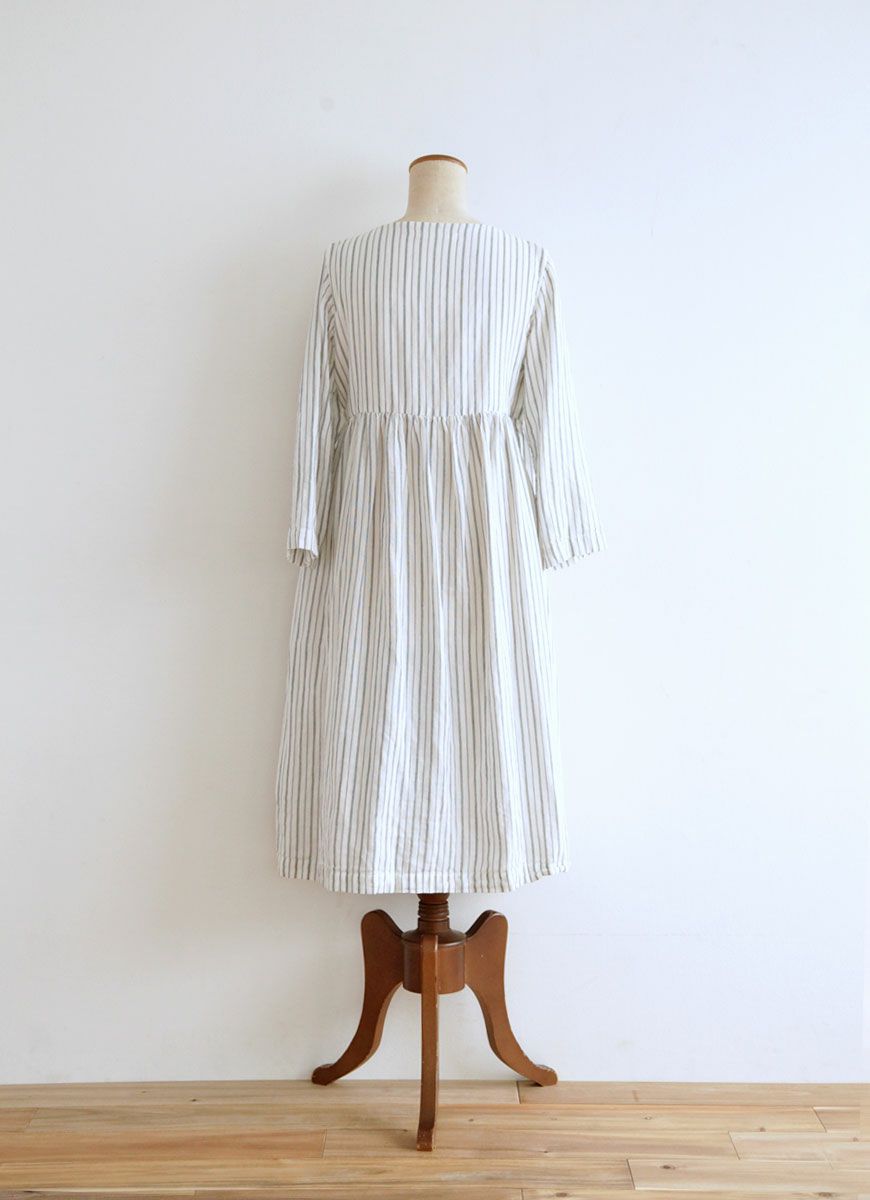 【在庫限り】和紙ガーゼカシュクールドレス