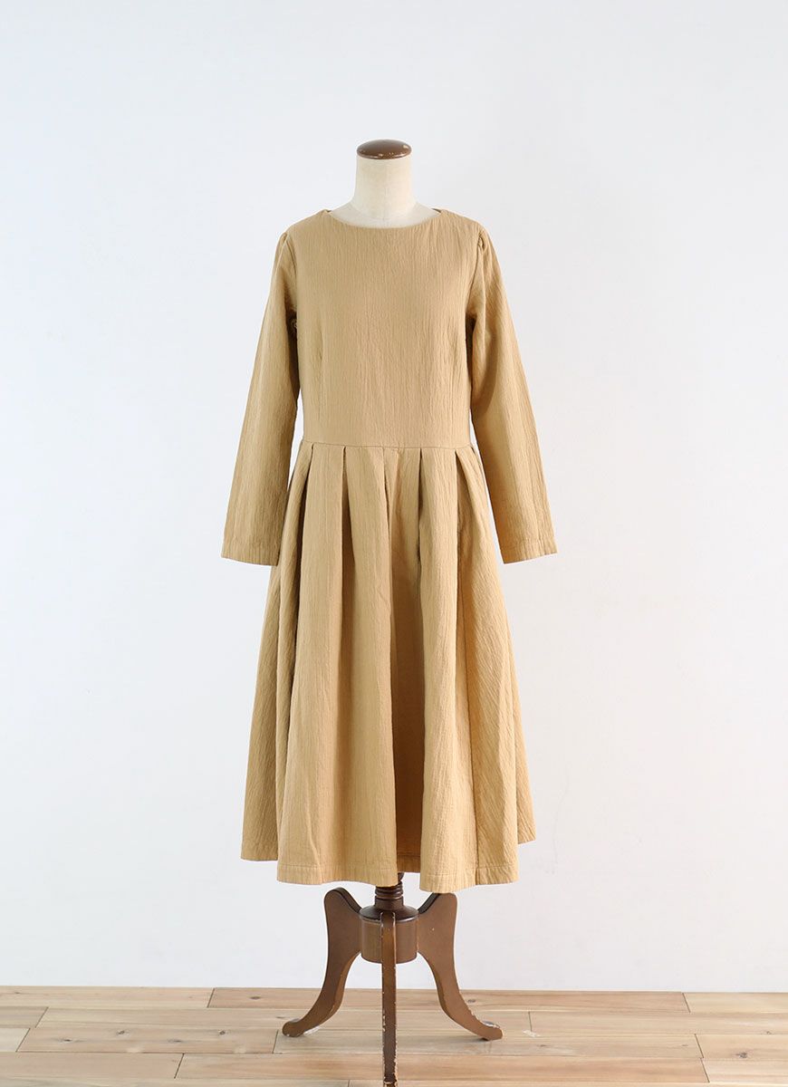 【在庫限り】ガーゼクラシカルワンピース