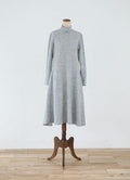【在庫限り】ウール×コットンハイネックワンピース（00354）