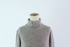 【在庫限り】ウール×コットンハイネックワンピース（00354）