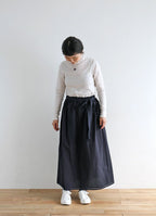 【在庫限り】ガーゼロングリボンスカート