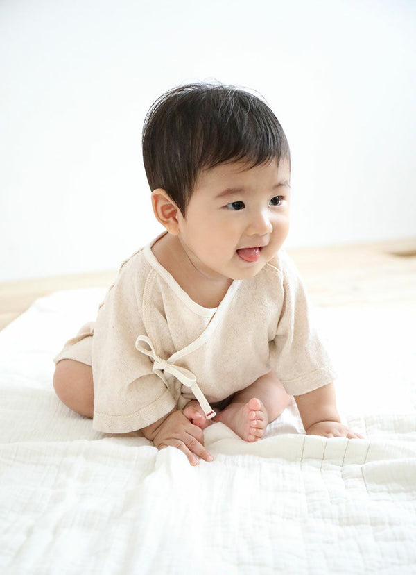 オーガニックコットン天竺ベビー肌着