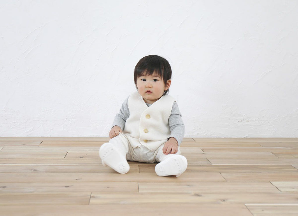 起毛キッズベスト