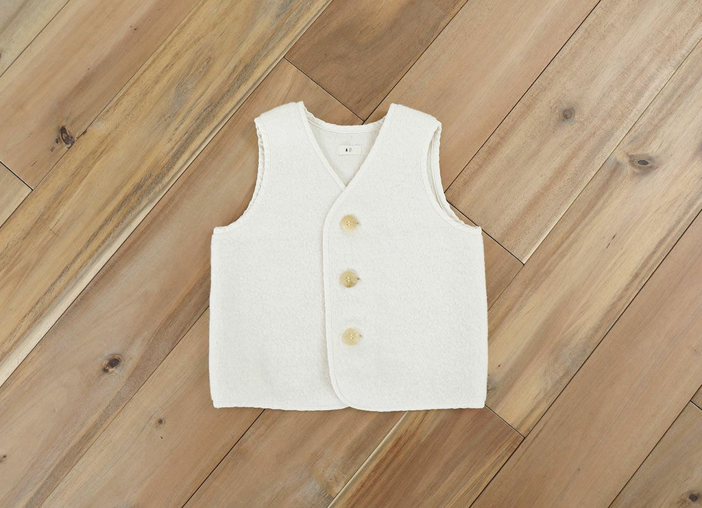 起毛キッズベスト