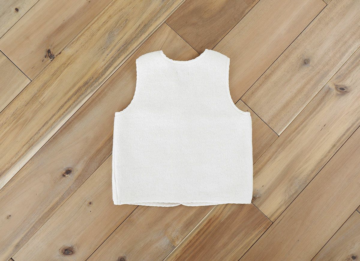 起毛キッズベスト