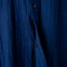 藍染ロングシャツ