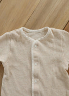 オーガニックコットン天竺ベビーロンパース