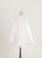 ガーゼクルタシャツ