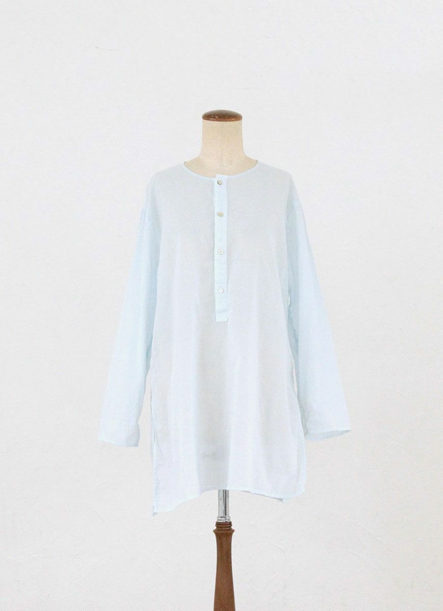 ガーゼクルタシャツ