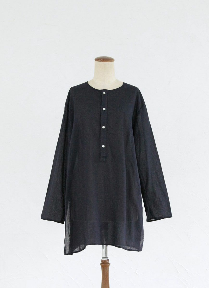 ガーゼクルタシャツ