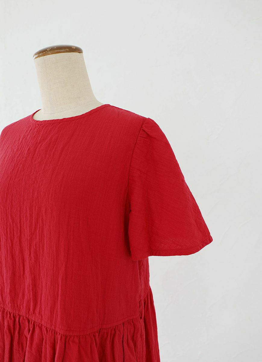 【在庫限り】フレアスリーブドレス