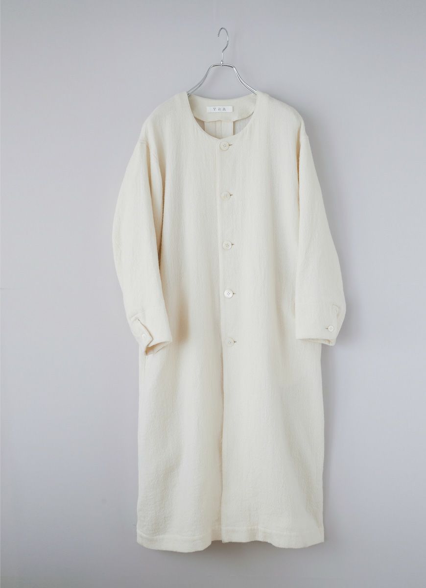 T long coat（wool × cotton）