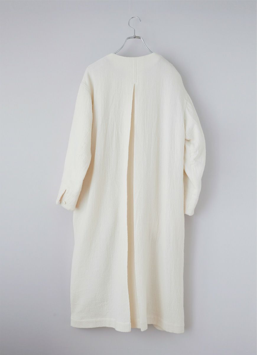 T long coat（wool × cotton）